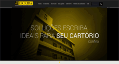 Desktop Screenshot of escriba.com.br